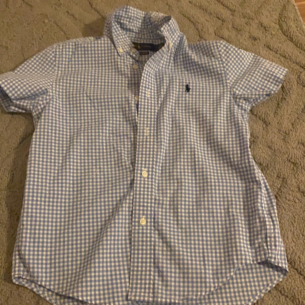 Ralph Lauren boys short sleeve shirt